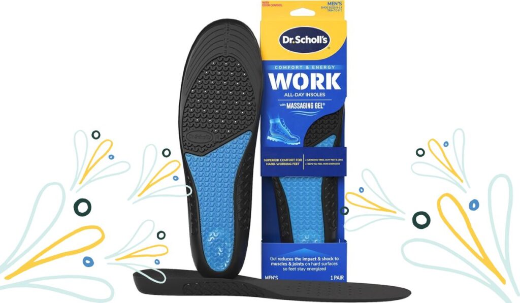 anti-fatigue shoe insoles